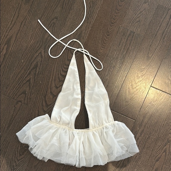 Beginning Boutique Tops - Emma Rose X Beginning Boutique white cupcake top Small